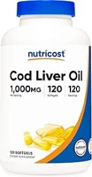 Nutricost Cod Liver Oil 1000mg Image