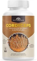 Naturealm Organic Cordyceps Capsules Image