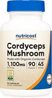 Nutricost Organic Cordyceps 1100mg Image