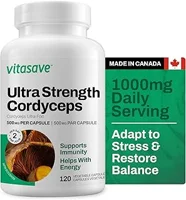 Vitasave Cordyceps Mushroom 1000mg Image