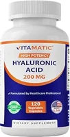 Vitamatic Hyaluronic Acid 120 Caps Image