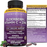 Viva Naturals Elderberry 5-in-1 Image