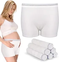 JUNFAN Washable Mesh Postpartum Underwear Image