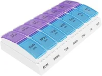 EZY DOSE Weekly AM/PM Pill Case Image