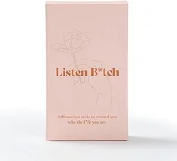 B*tch Affirmation Cards Image