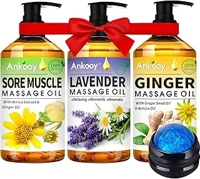 HUITENDA 3-Pack Massage Oils Image