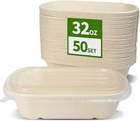 AICHEF Store 32 oz Meal Prep Containers Image