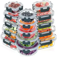 VERONES Glass Meal Prep Containers Image