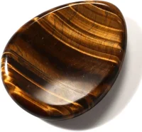 CrystalTears Tiger's Eye Worry Stone Image